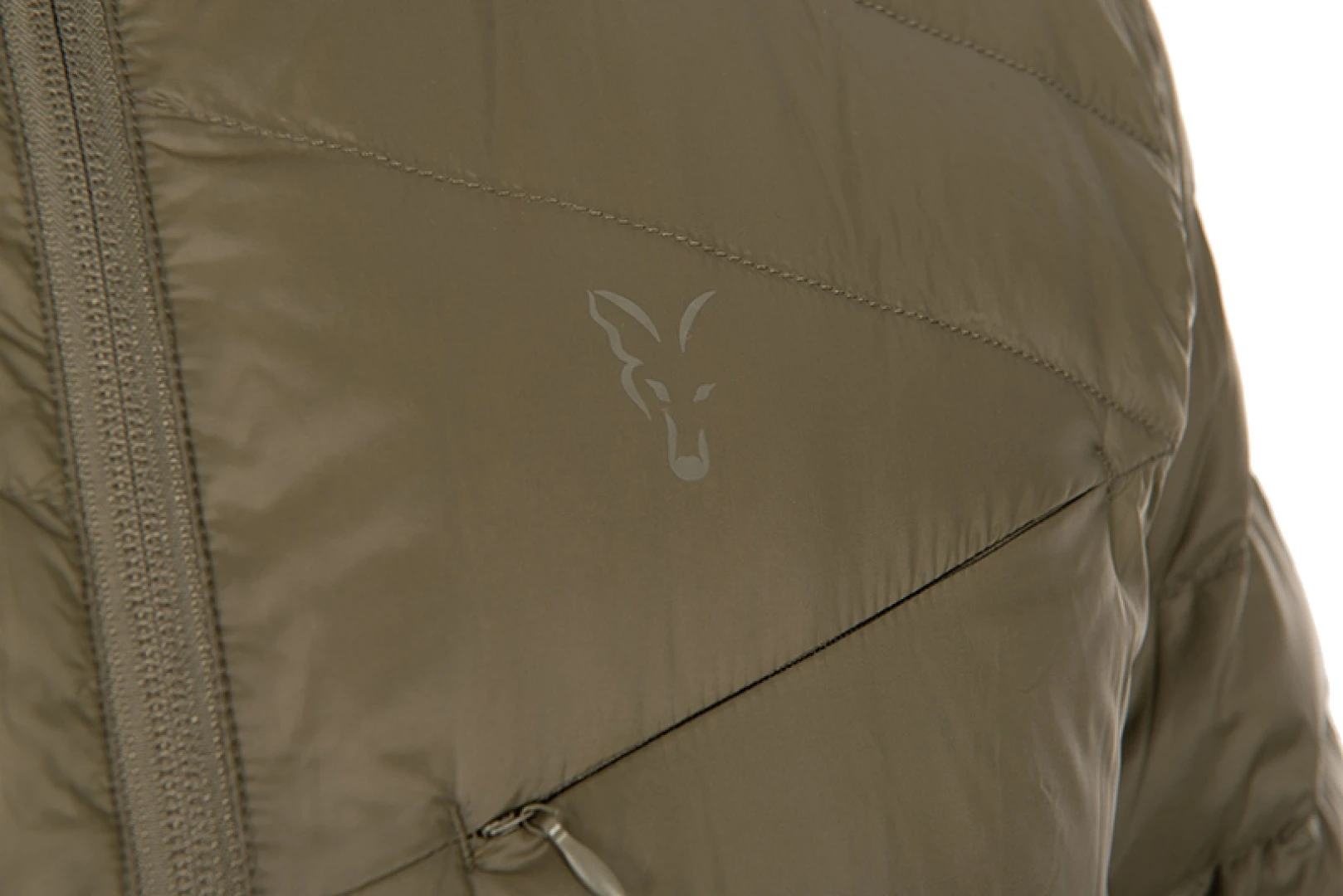 Fox Explorer Downfill Packaway Khaki Jacket 