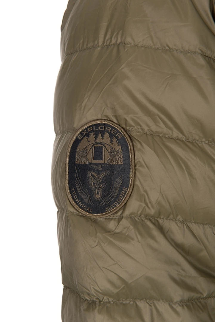Fox Explorer Downfill Packaway Khaki Jacket 