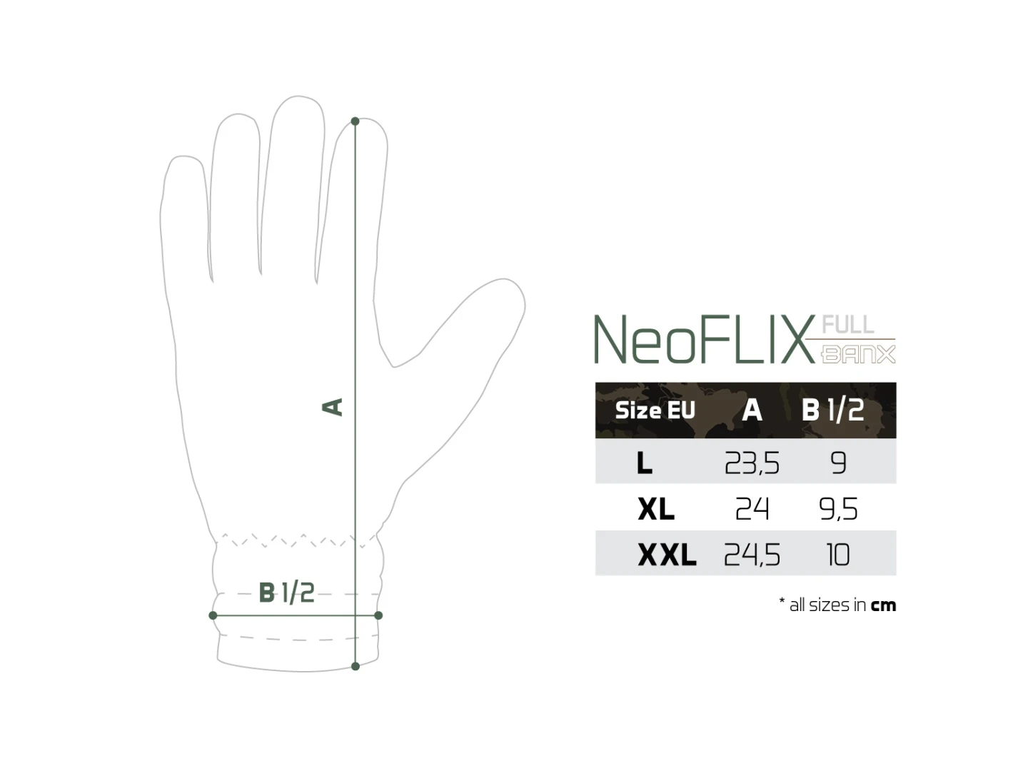 Delphin NeoFlix Banx - Ocieplane Rękawice Neoprenowe