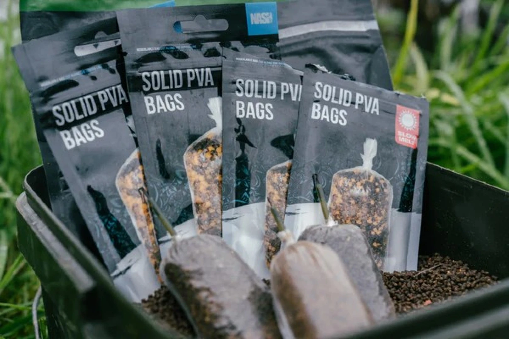Nash Slow Melt Solid PVA Bags Medium