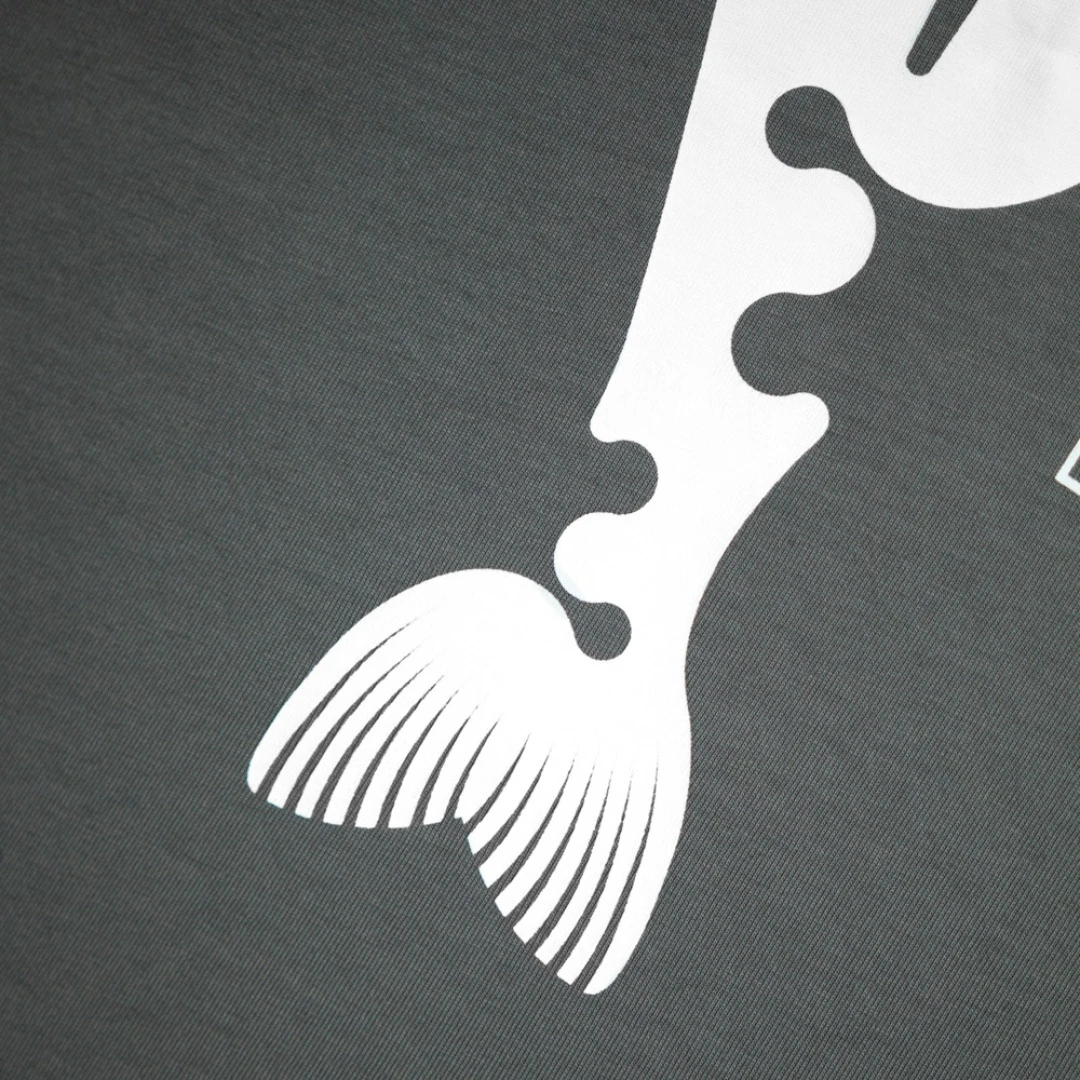 KUMU Rising Sun Grey T-Shirt