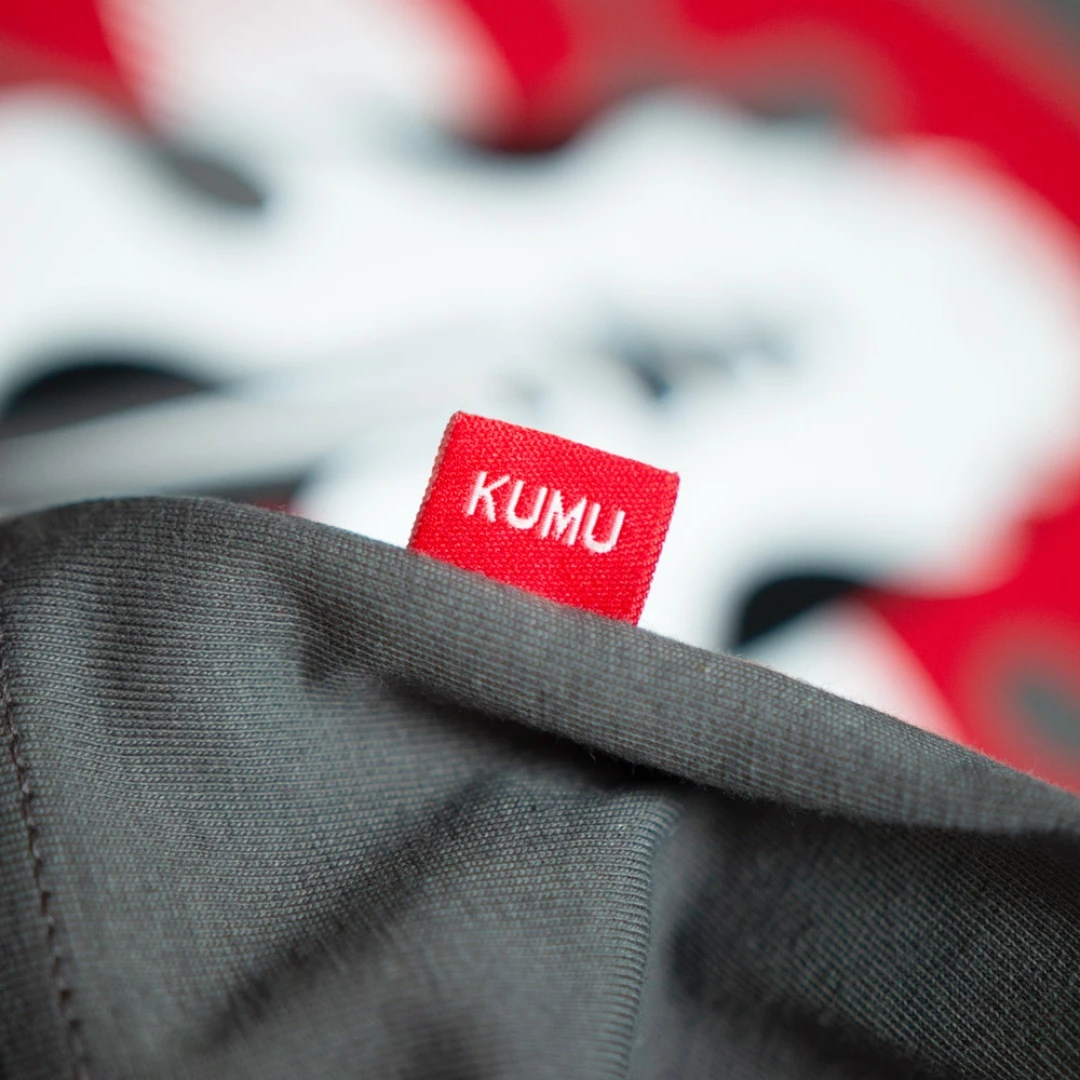 KUMU Rising Sun Grey T-Shirt