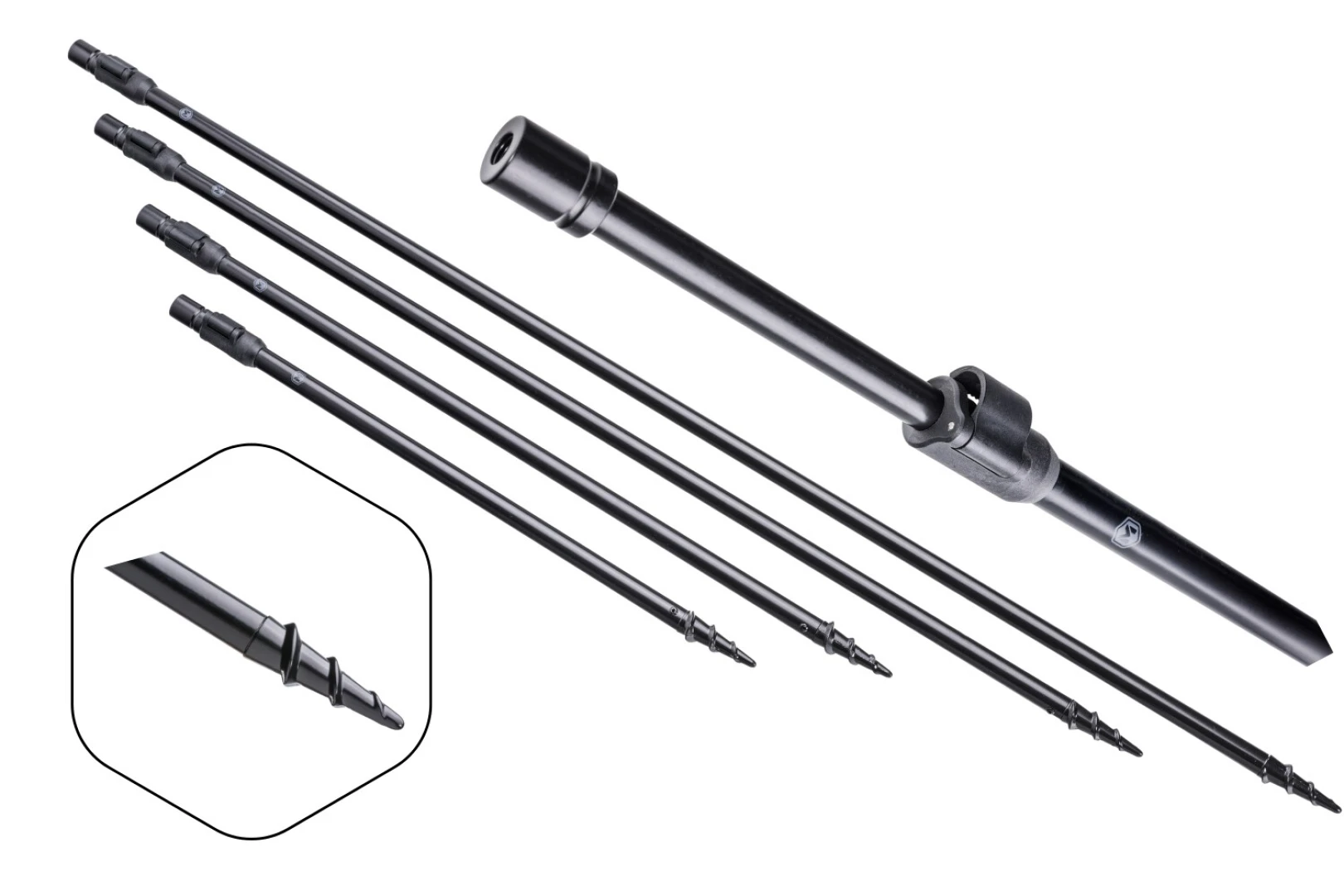 Mivardi Screw Bankstick Entrix  50 - 90 cm