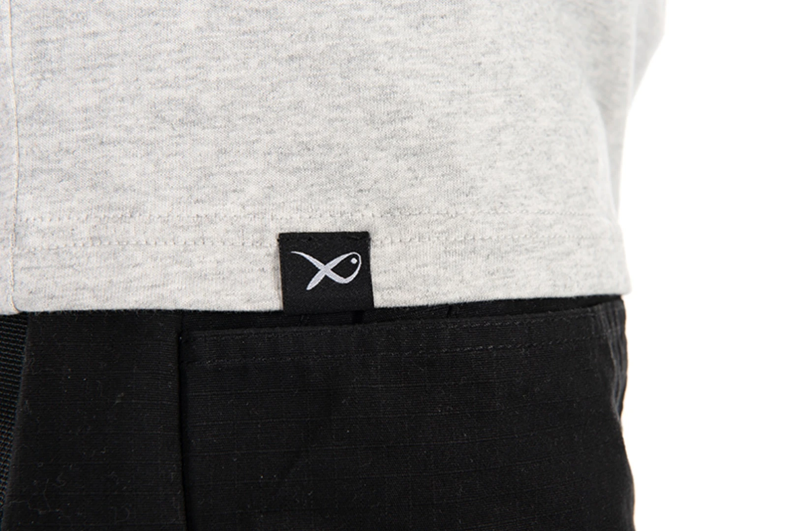 Matrix Large Fade Logo T-shirt - Grey 
