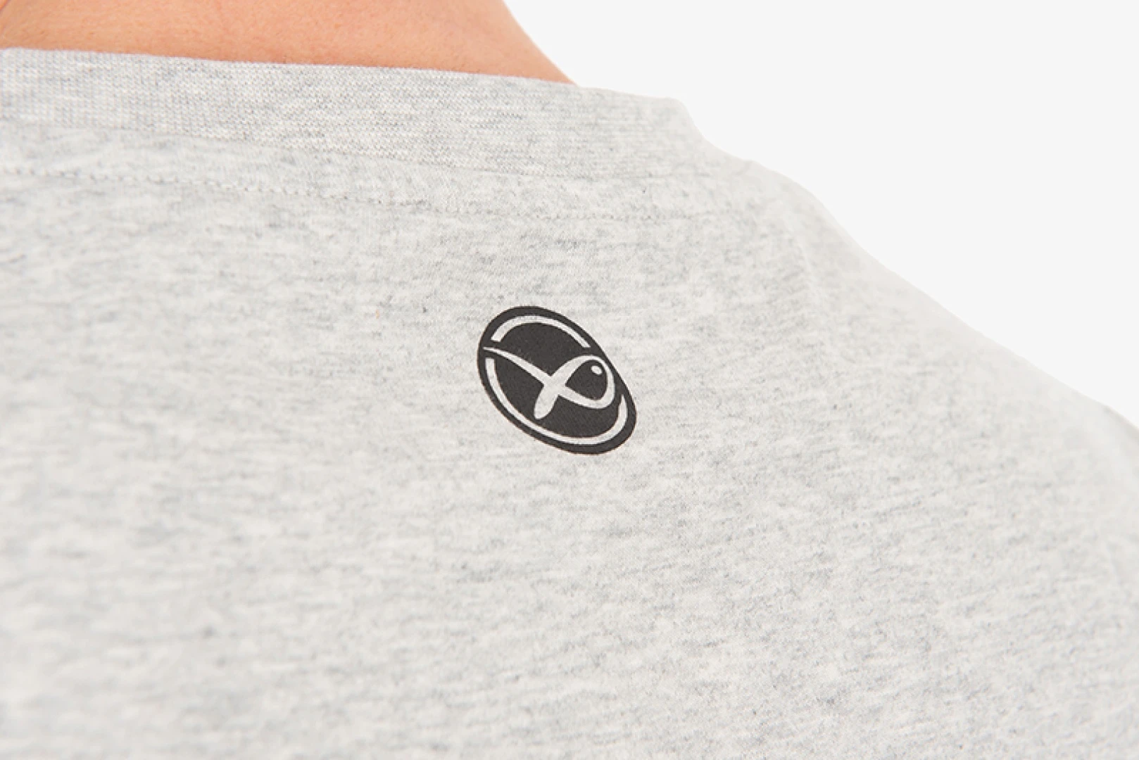 Matrix Large Fade Logo T-shirt - Grey 