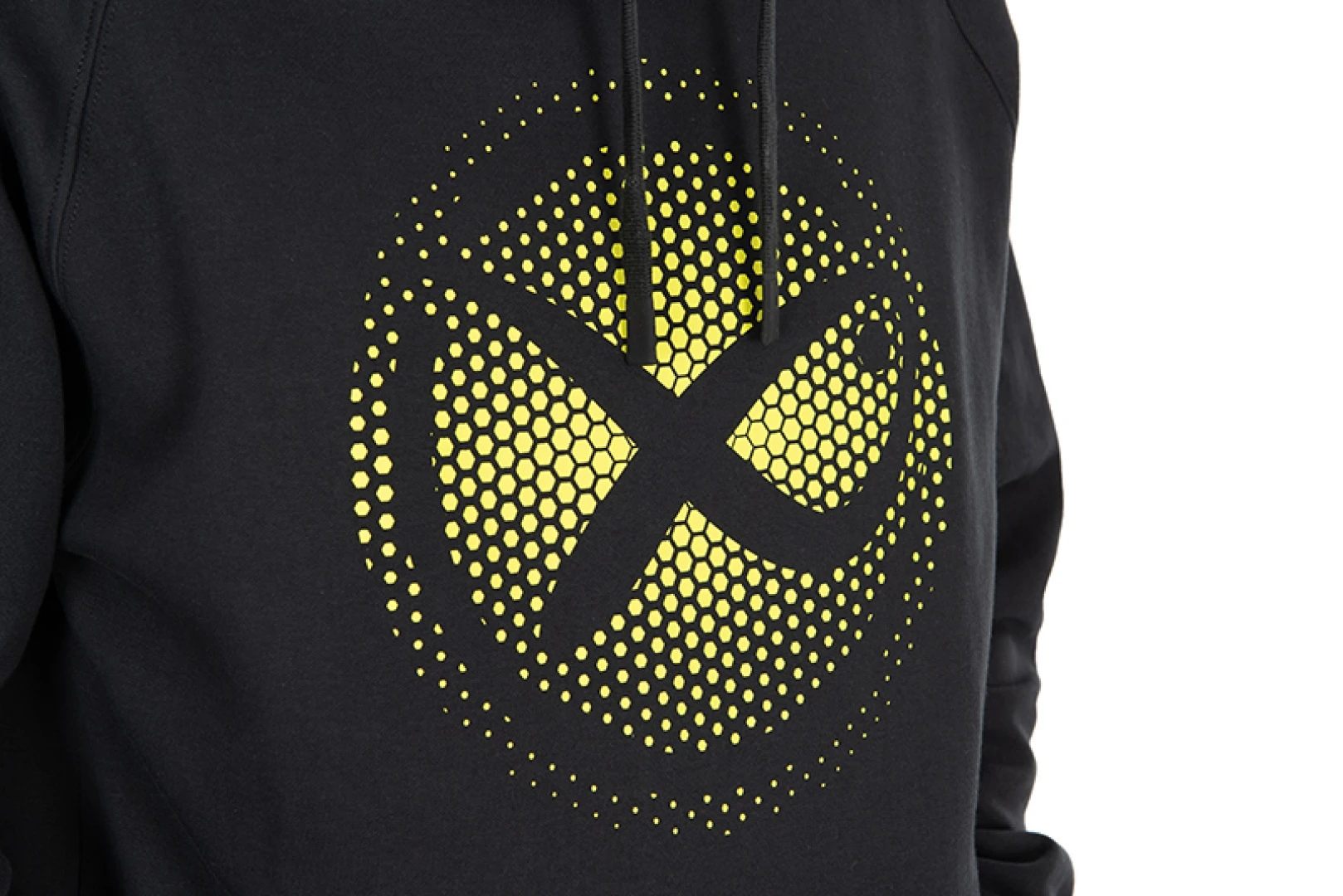 Matrix Hoody Black/Lime - Large Fade Logo