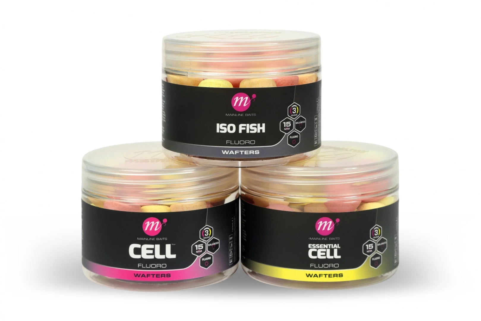 Mainline ISO Fish Fluoro Wafters - MIX 