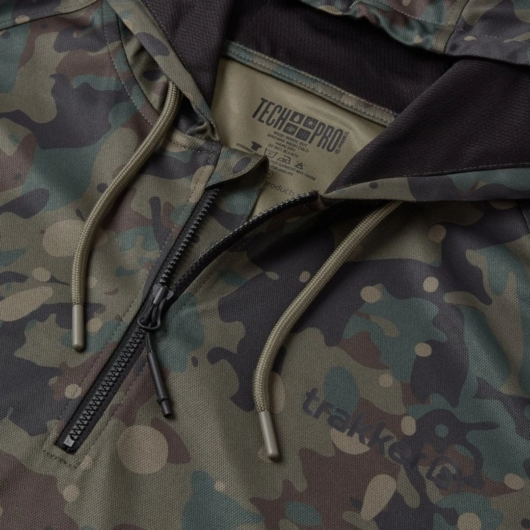 Trakker Camo UV Hooded Shirt XL