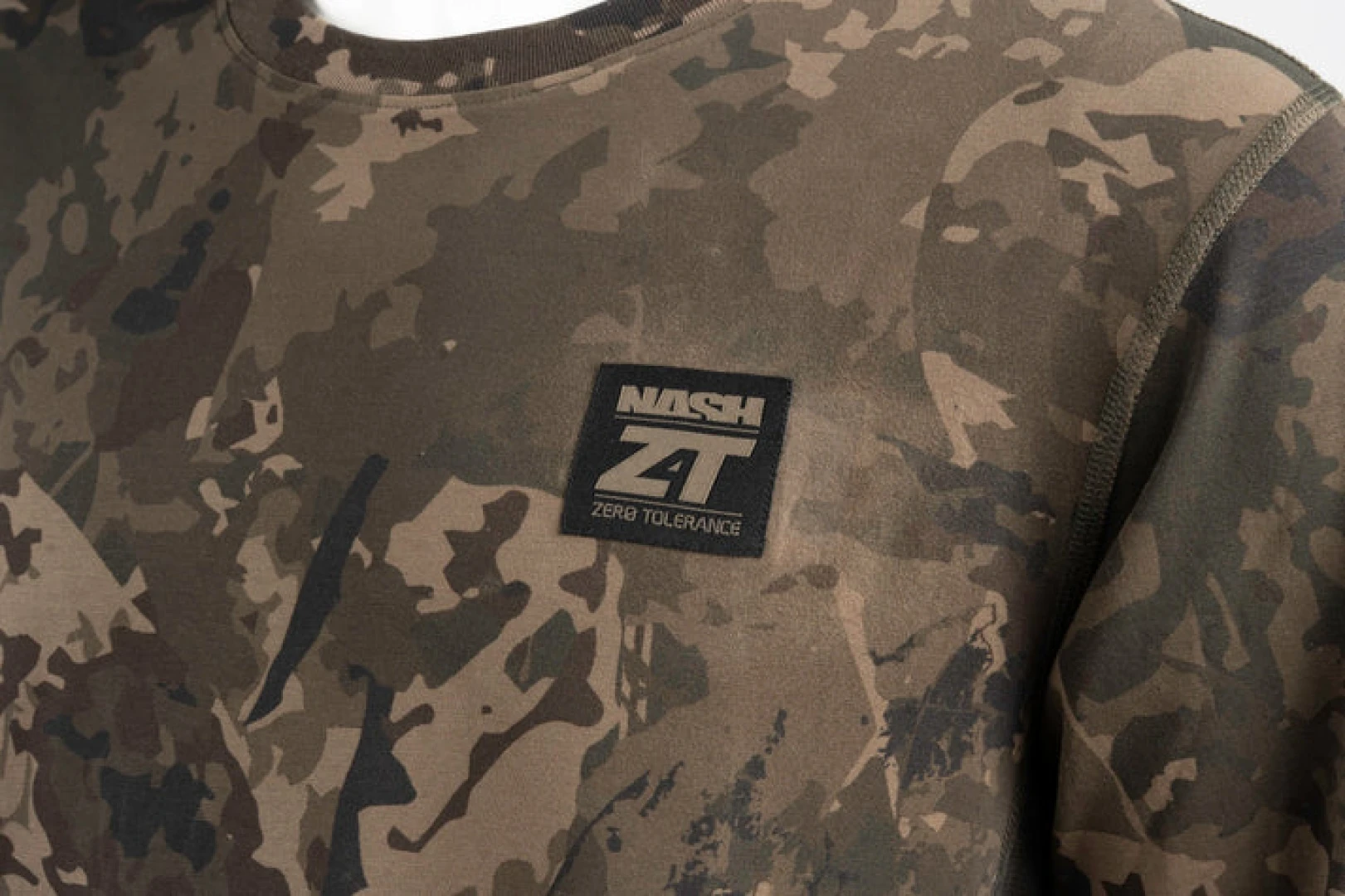 Nash ZT Lite Luxe Long Sleeve T Shirt Camo  L