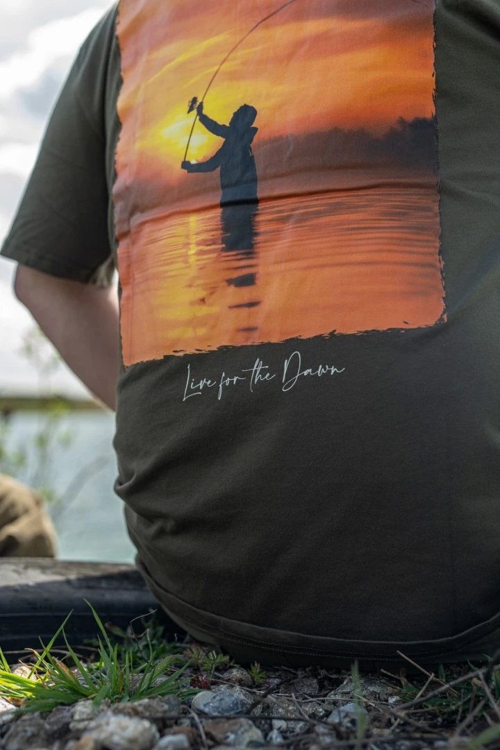 Korda Sunrise T-Shirt - Dark Olive  XXXXL