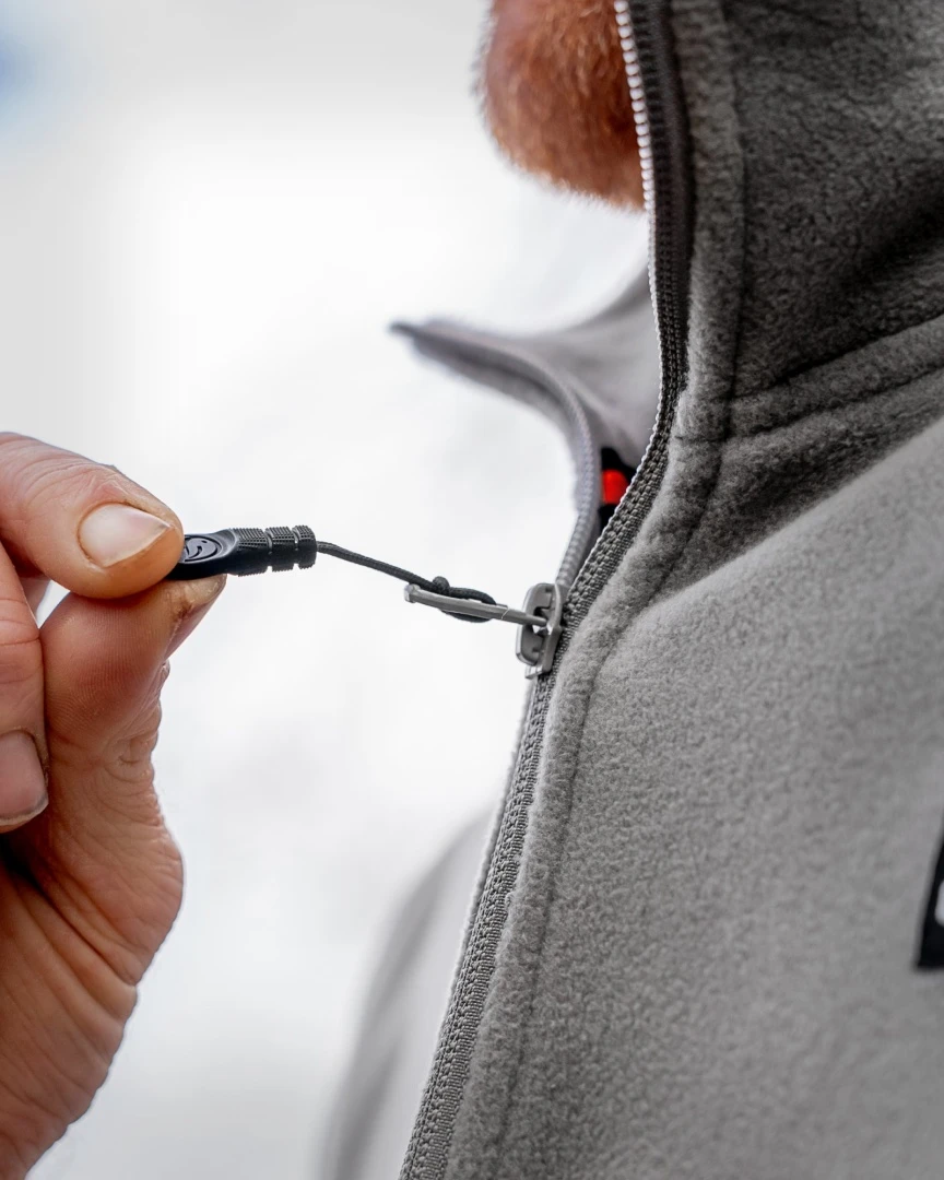 GURU Grey 1/4 Zip Fleece