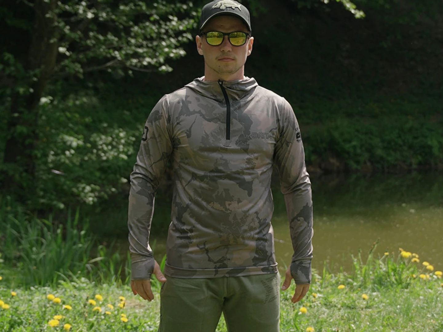 Delphin UV ARMOR 50+ Banx - Bluza z kapturem 