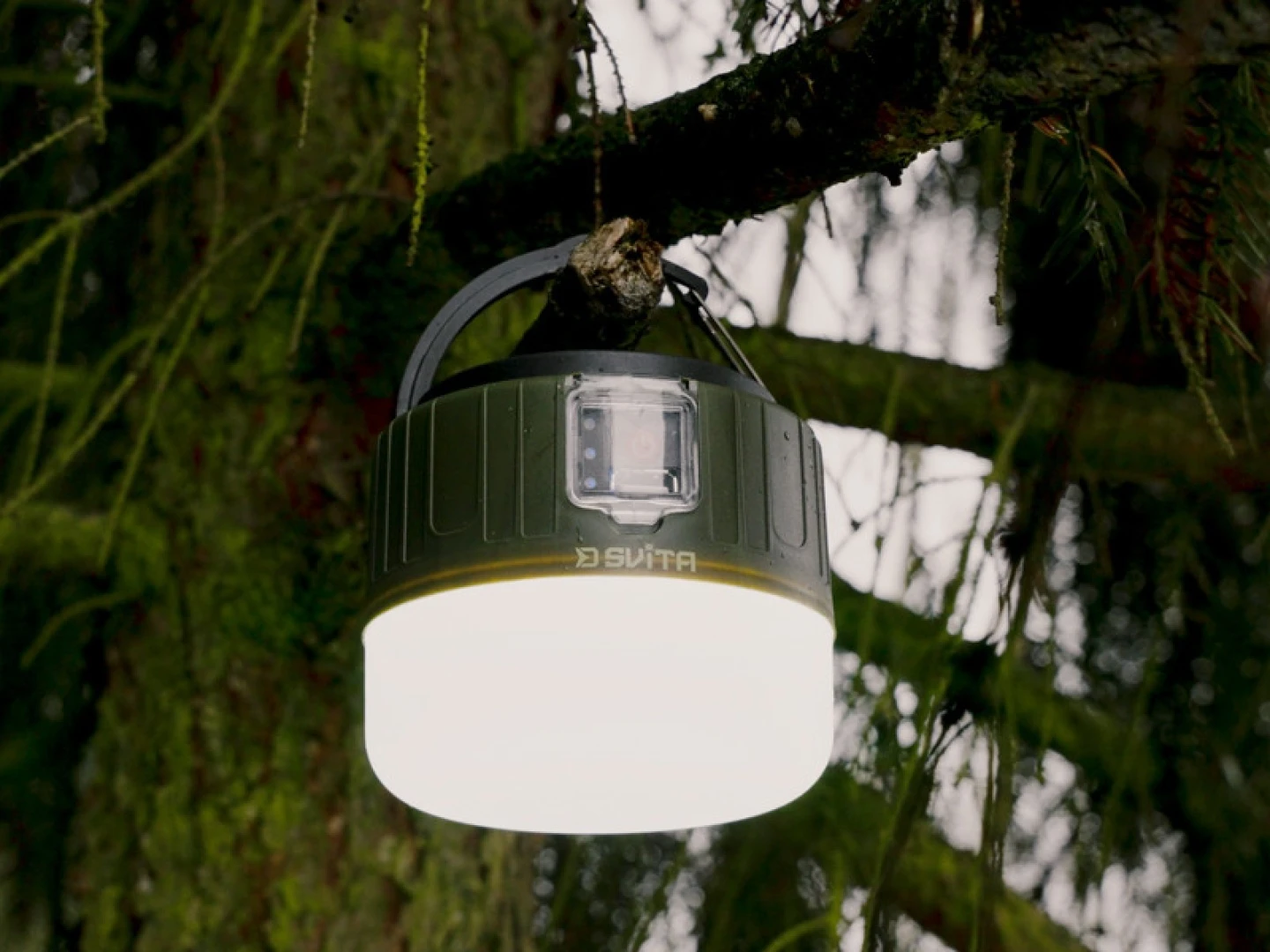 Delphin SVITA - Lampa campingowa z pilotem