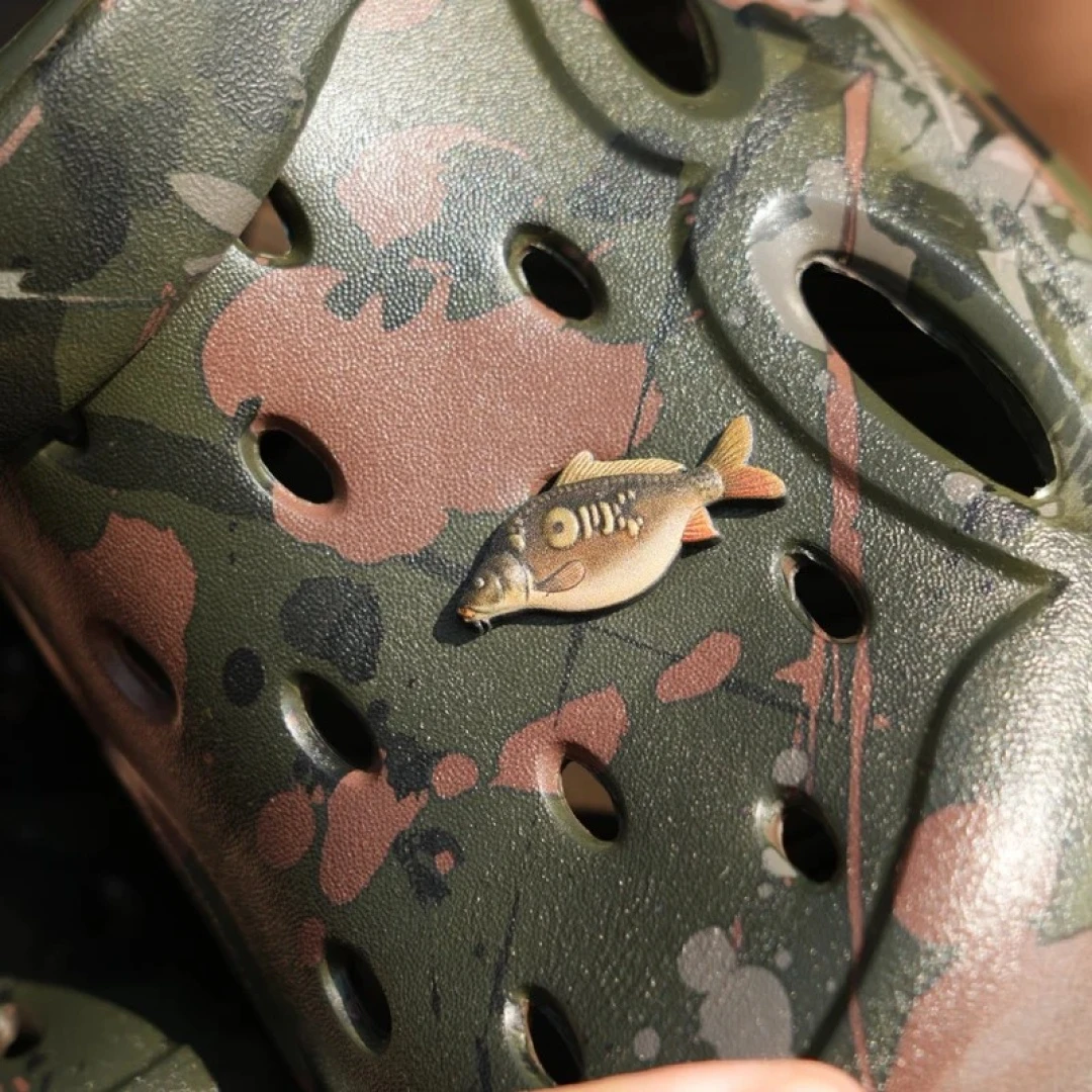 One More Cast PB Splash Camo Moulded Slipper 9/10 UK (44 - 45 EU)