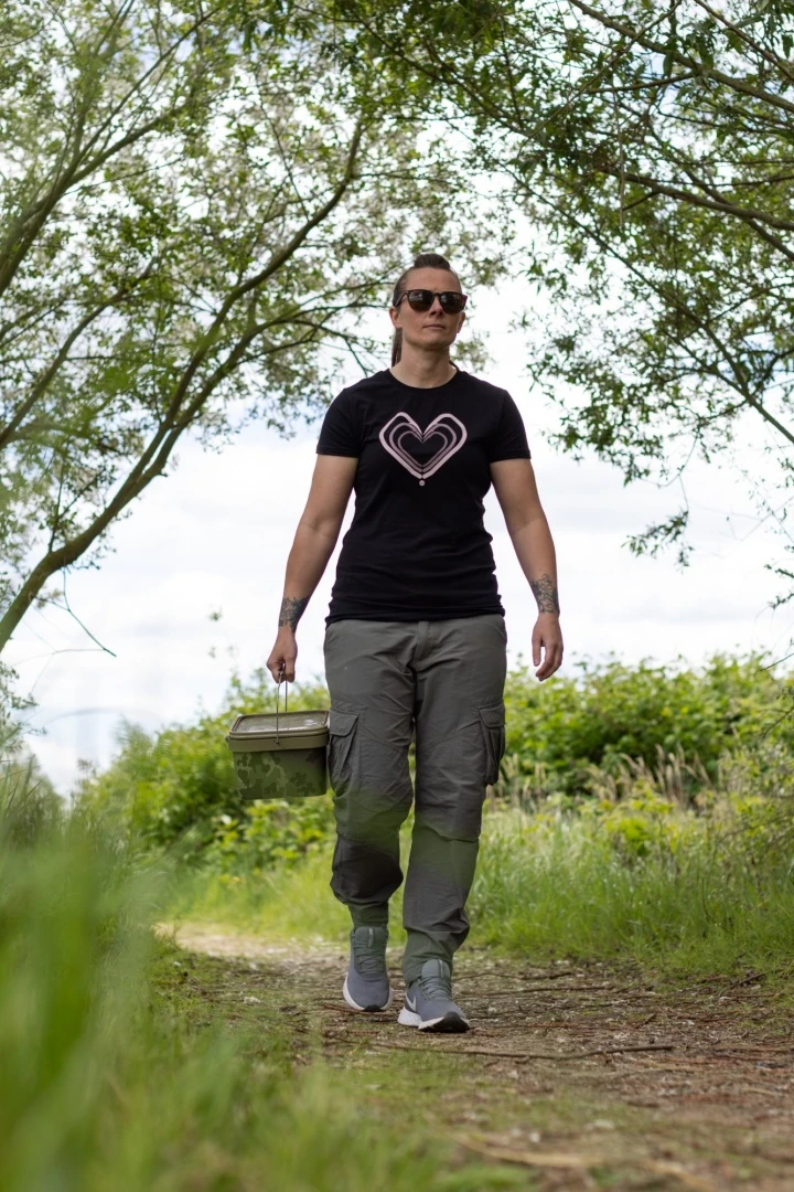 Korda Womens Love T-Shirt - Black  XXXL