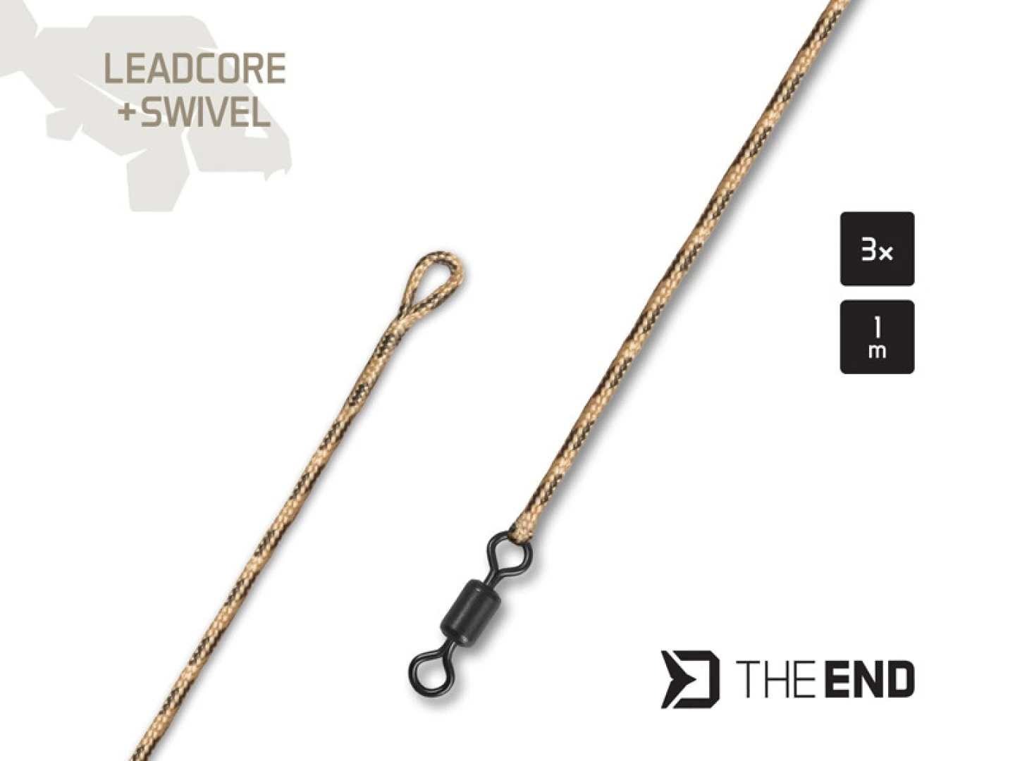 Delphin THE END Leadcore + Swivel