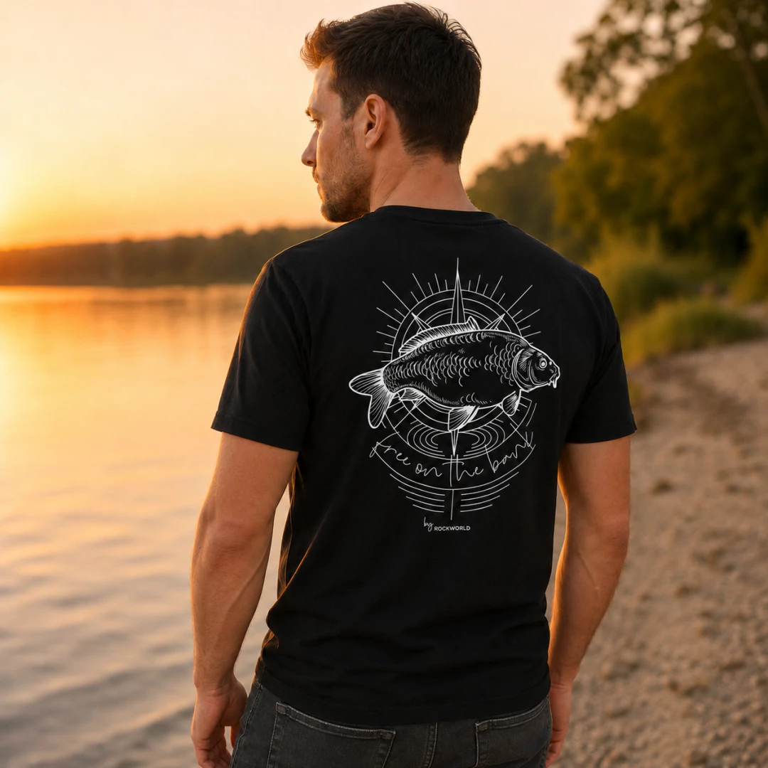 Rockworld T-Shirt Free on the bank  - Czarna