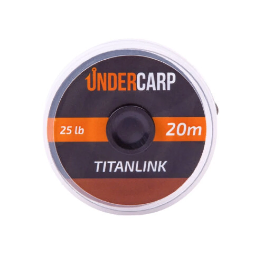 UnderCarp TITANLINK Brown - Plecionka przyponowa 