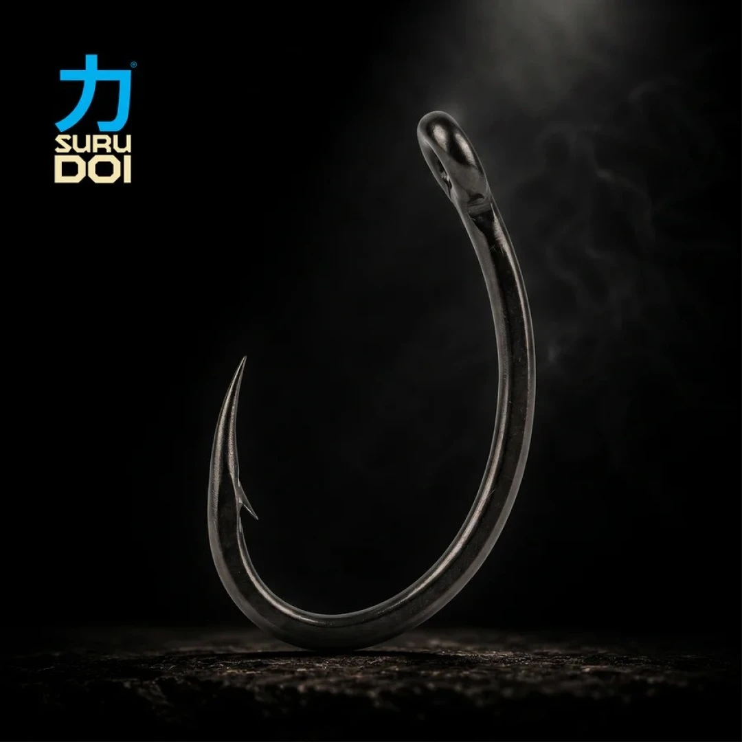 PB Products SURUDOI Curved Circle Hook PTFE
