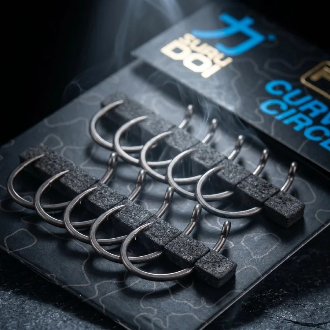 PB Products SURUDOI Curved Circle Hook PTFE