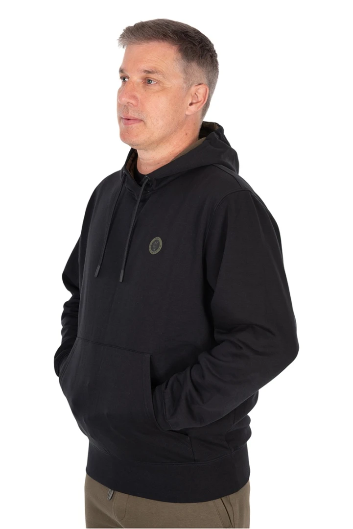 Fox  Collection Pullover Hoody - Black