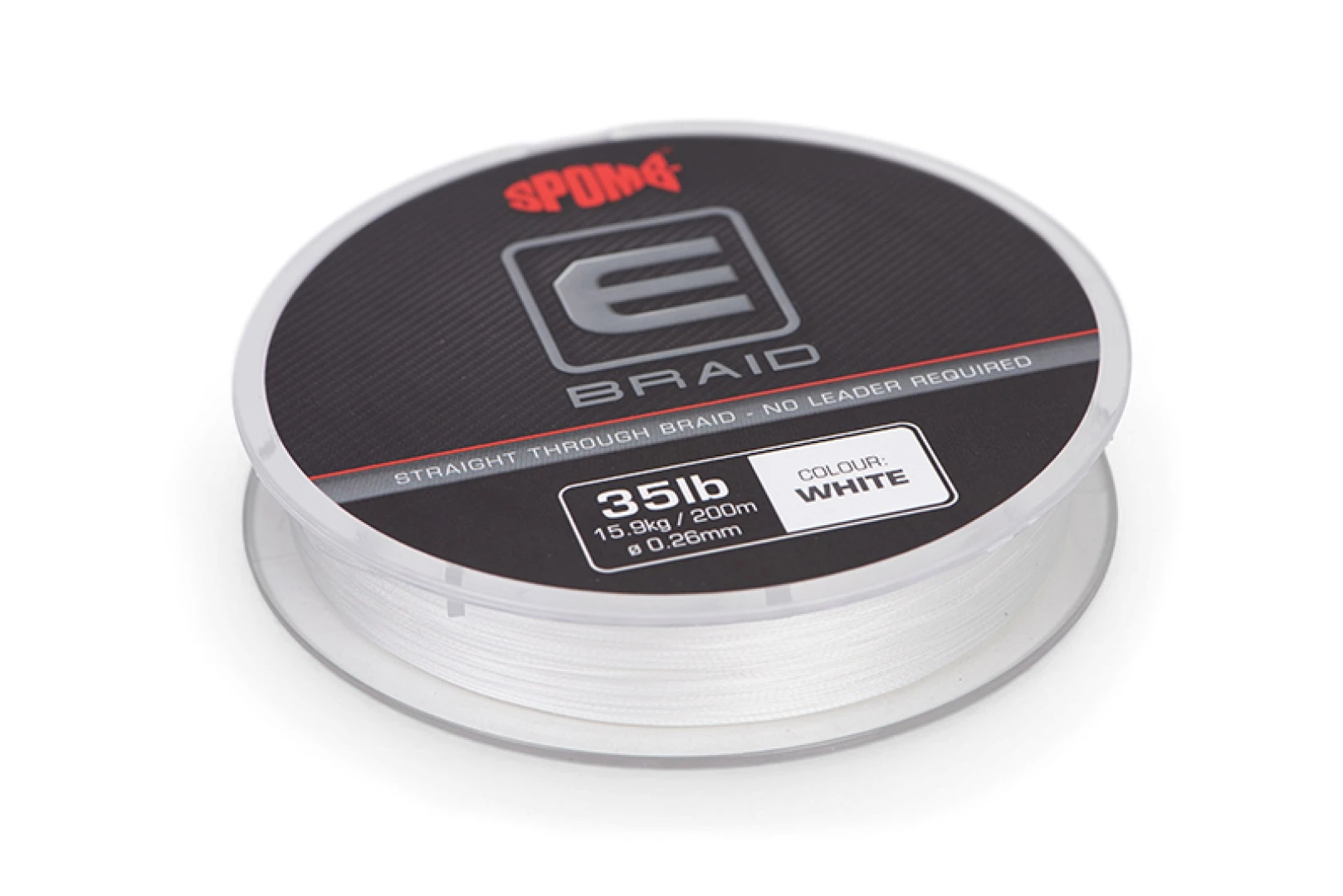 Spomb E Braid White 0.26 mm (15.9kg / 35lb) / 200m