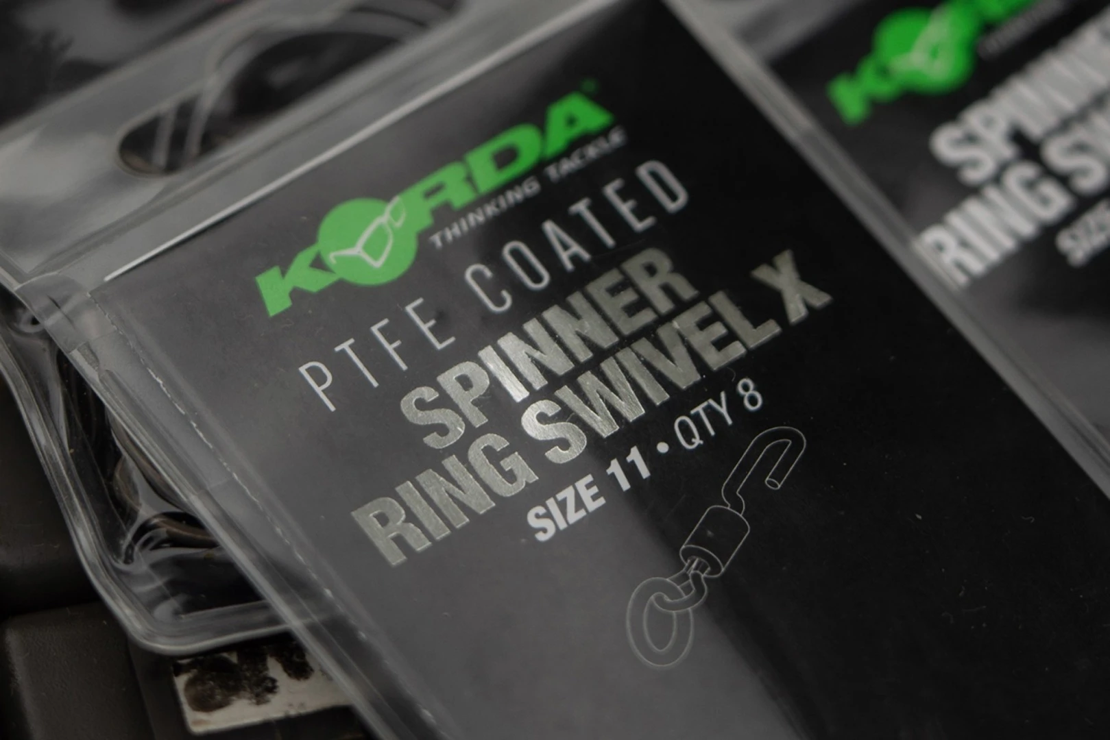 Korda PTFE Spinner Ring Swivel X 11