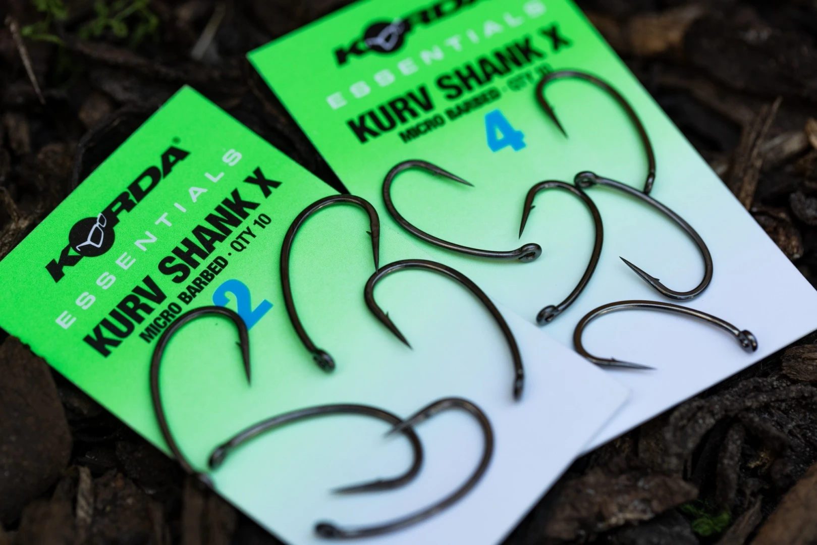 Korda Essentials Kurv Shank X Hooks  2