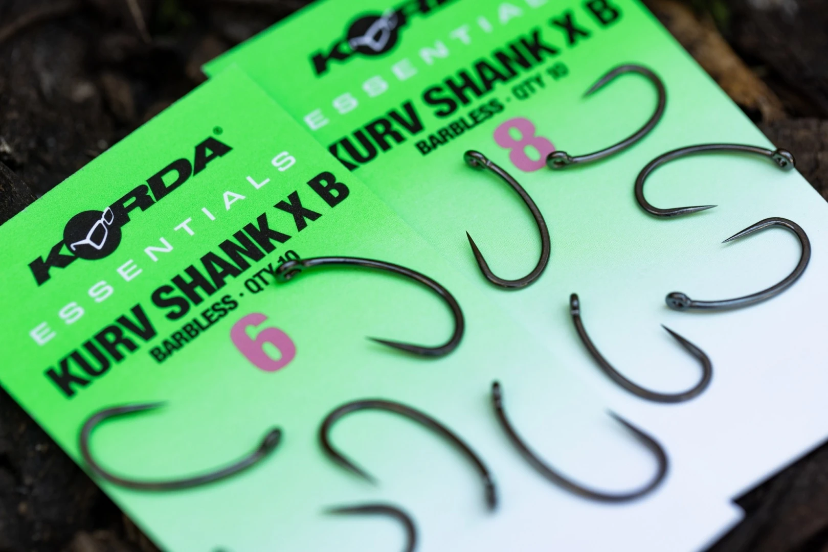 Korda Essentials Kurv Shank X Hooks Barbless 2 (bezzadziorowy)