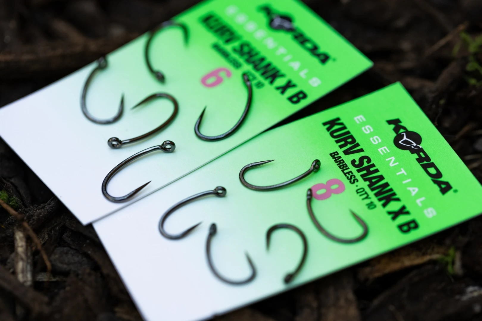 Korda Essentials Kurv Shank X Hooks Barbless 2 (bezzadziorowy)