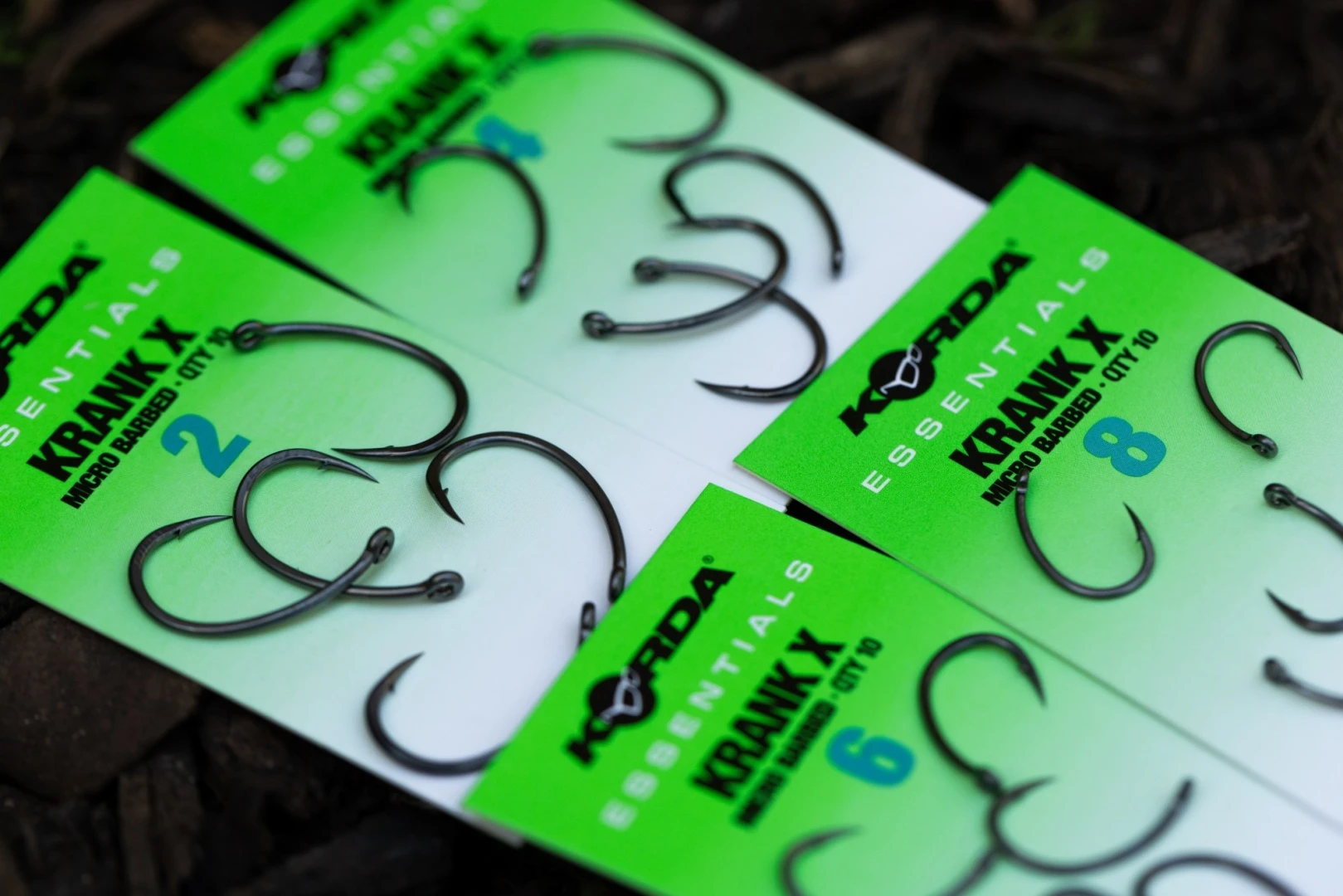 Korda Essentials Krank X Hooks  4