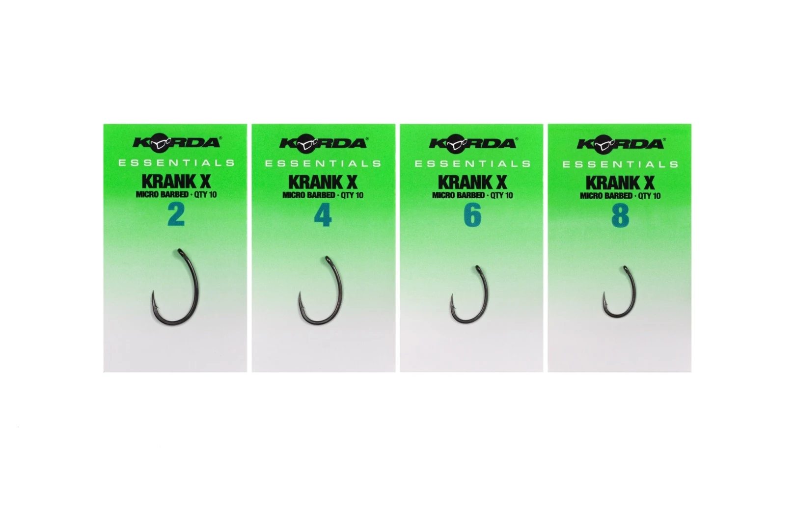 Korda Essentials Krank X Hooks  4