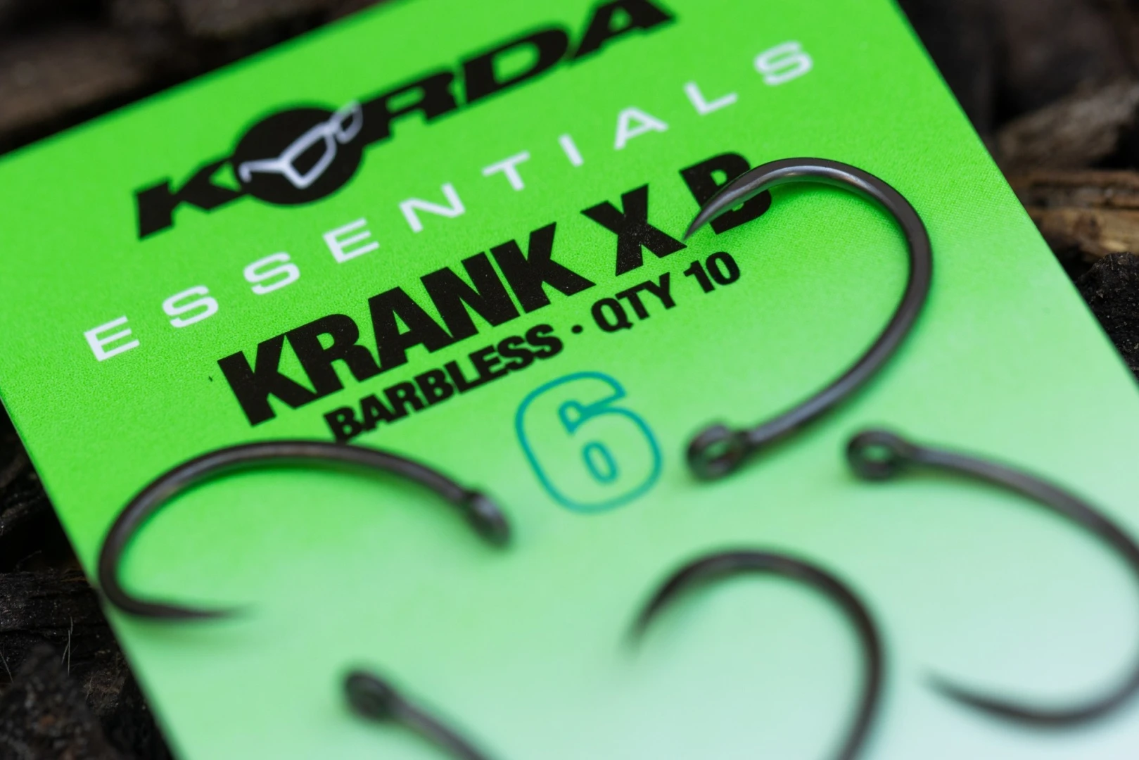 Korda Essentials Krank X Hooks Barbless 2 (bezzadziorowy)