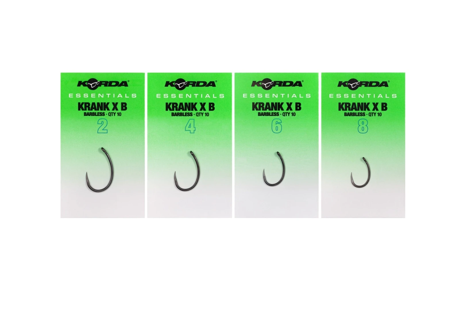 Korda Essentials Krank X Hooks Barbless 2 (bezzadziorowy)