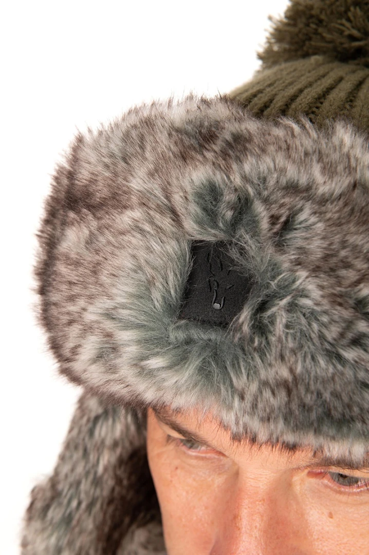Fox Trapper Hat - Green