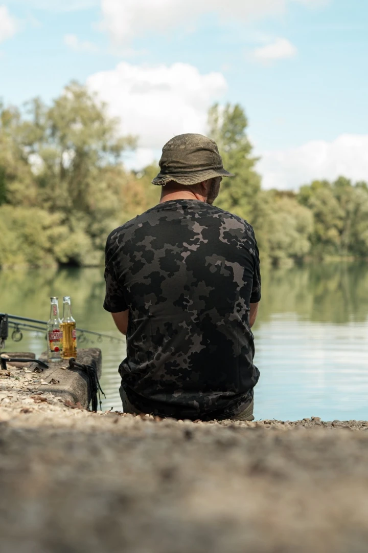 Korda Black Kamo T-Shirt S