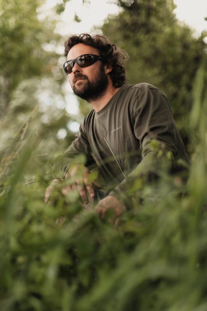 Korda Mindset Minimal LS T-Shirt - Dark Olive L