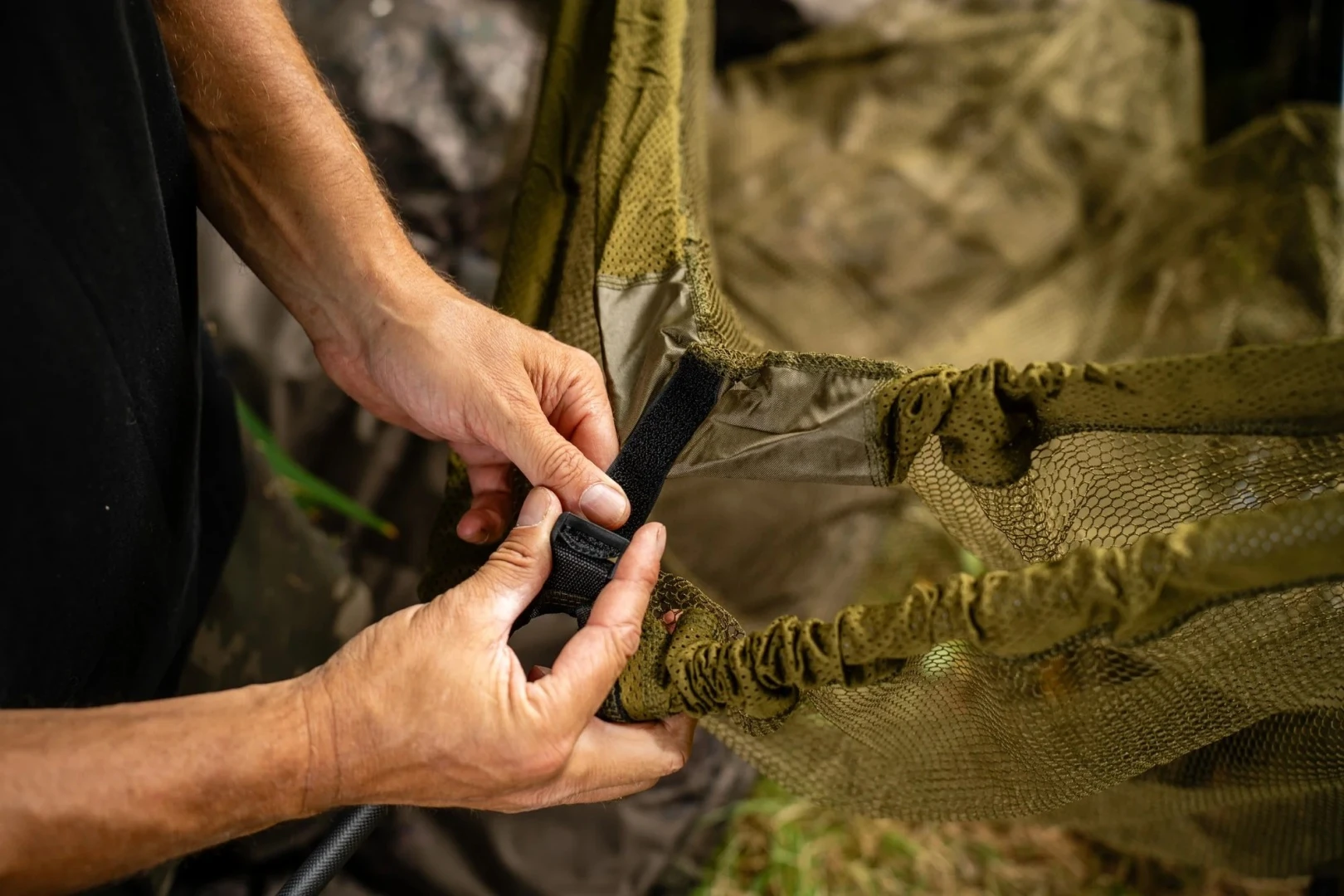 Nash Scope OPS Sawn Off Retract Landing Net 42 42