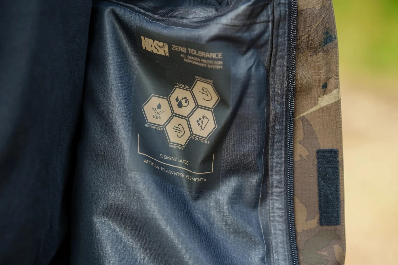 Nash ZT Apex Waterproof Jacket Camo L