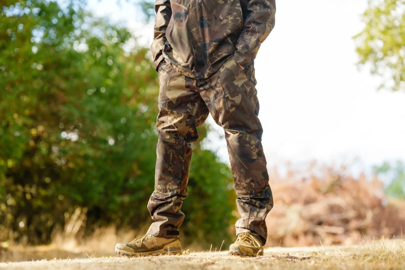 Nash ZT Apex Waterproof Trousers Camo L
