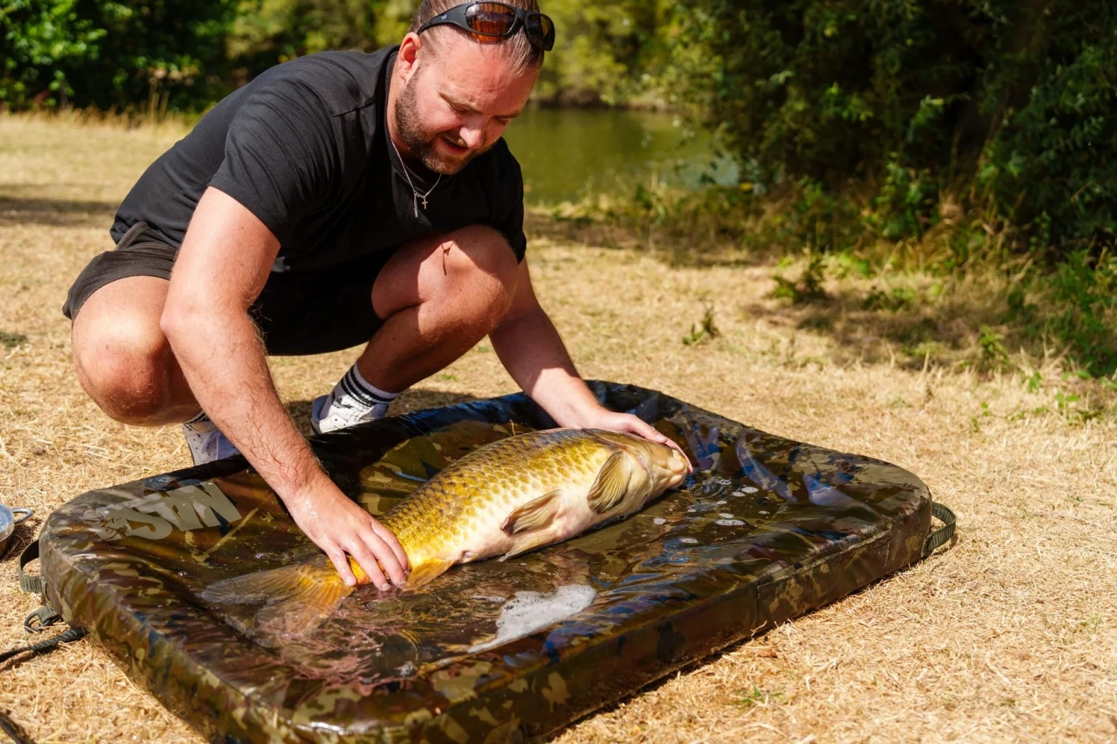 Nash Carp Care Flat Mat Camo