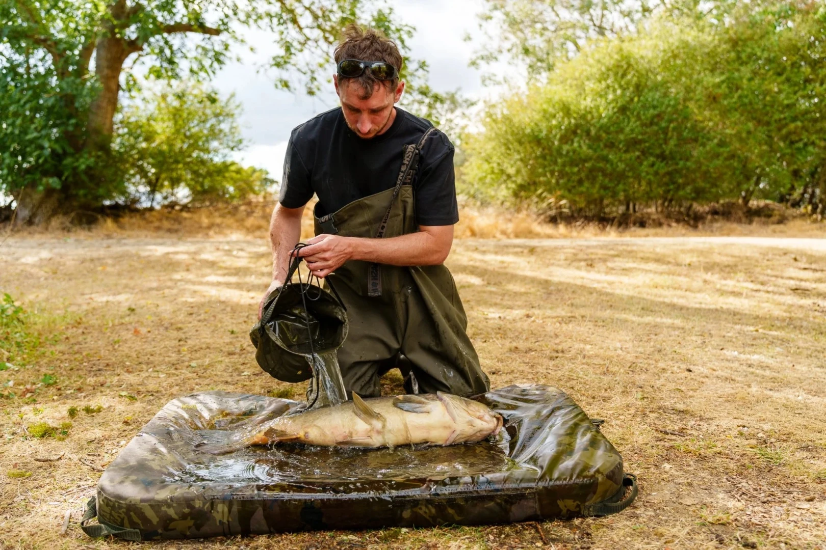 Nash Carp Care Flat Mat Camo