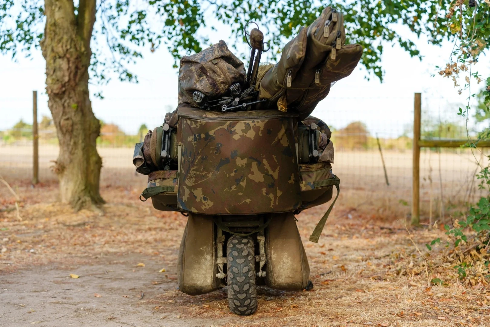 Nash Trax Barrow Front Pannier Camo