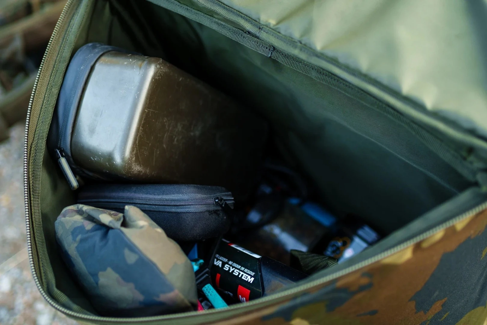 Nash Trax Barrow Front Pannier Camo