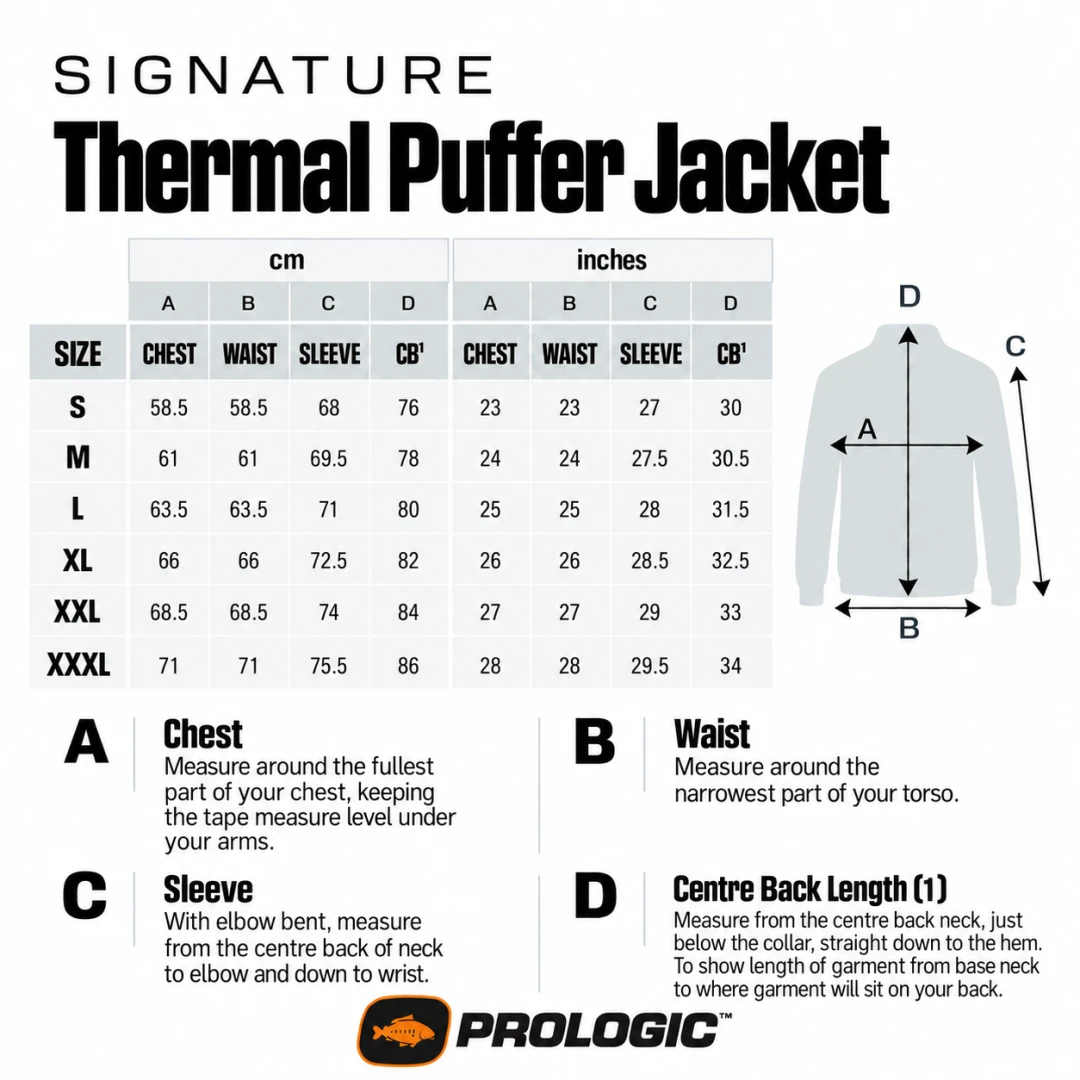 Prologic Signature Thermal Puffer Jacket Green M