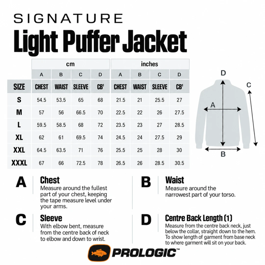 Prologic Signature Light Puffer Jacket Green XL