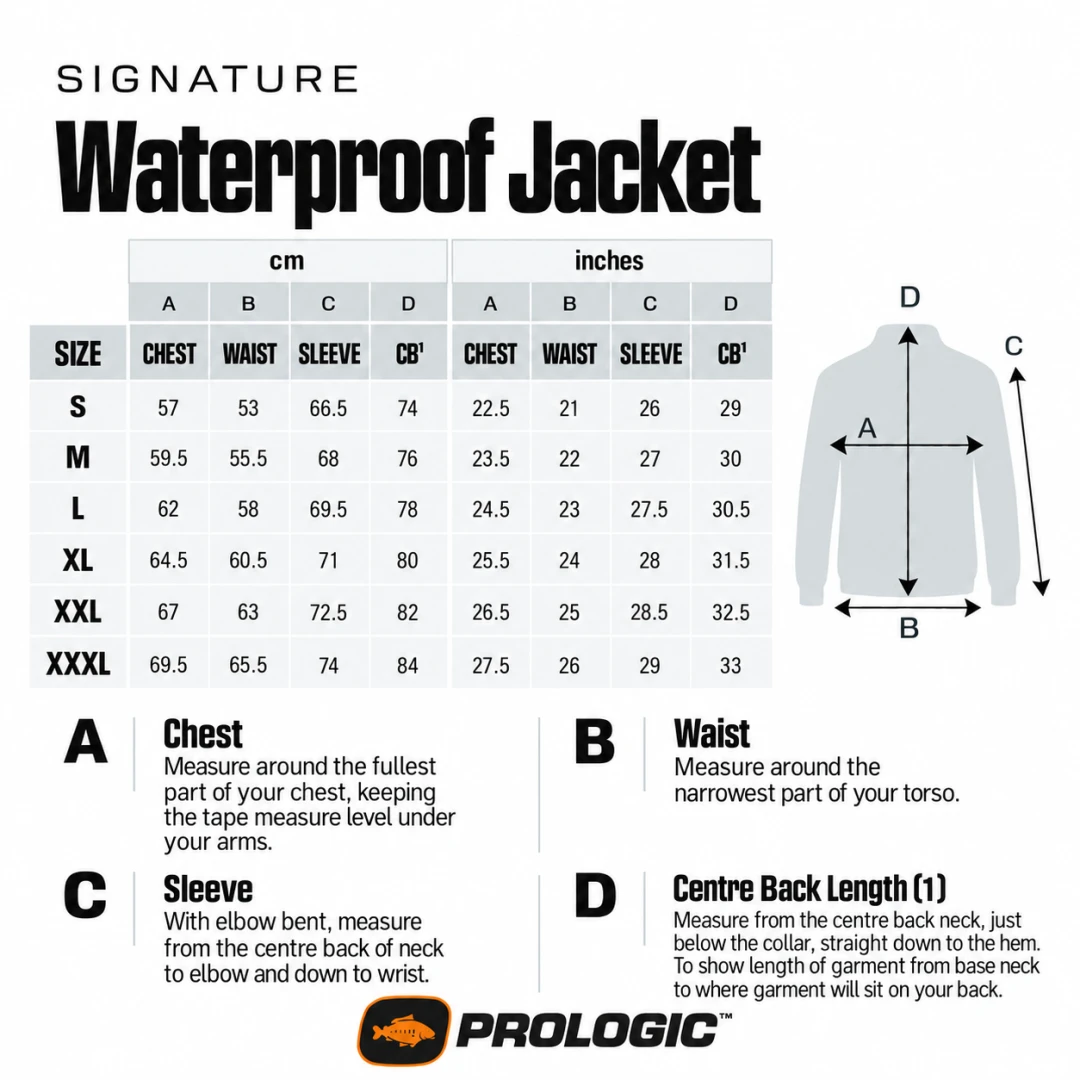 Prologic Signature Waterproof Jacket Green  XL