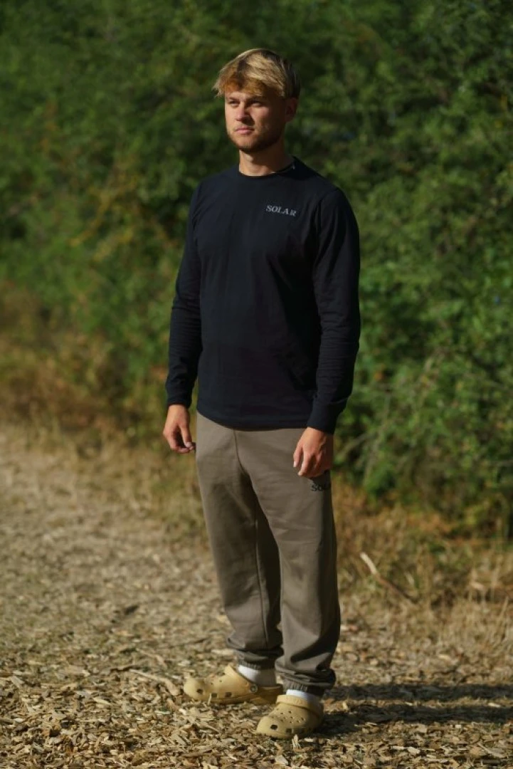 Solar Casuals Joggers - Olive L