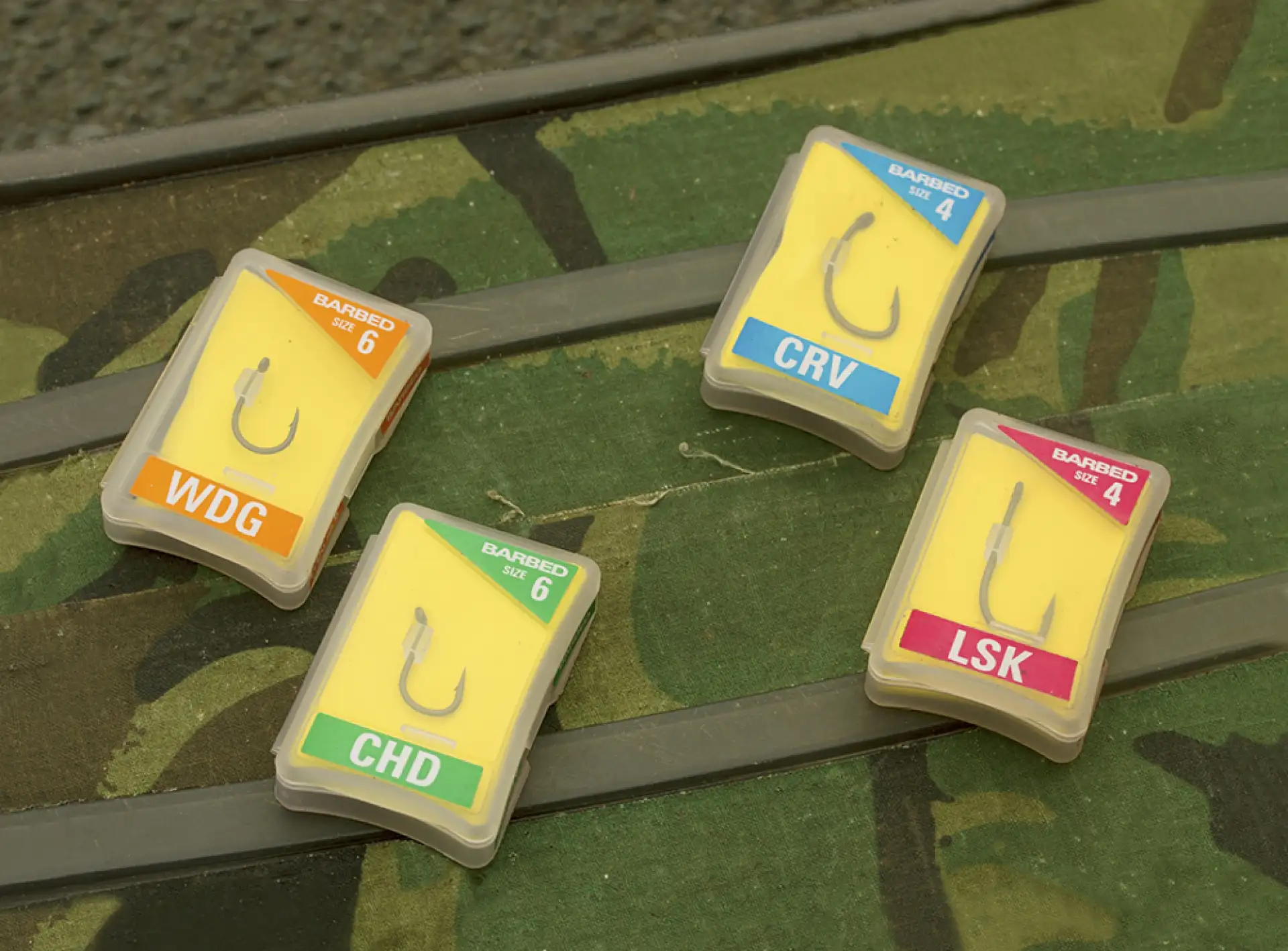 Avid Carp WGP Wide Gape Barbed Hooks 4